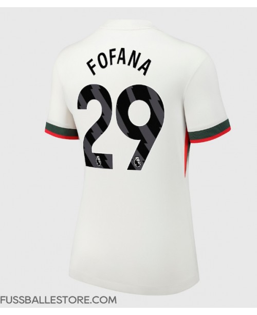 Günstige Chelsea Wesley Fofana #29 Auswärtstrikot Damen 2025-26 Kurzarm Günstige Chelsea Wesley Fofana #29 Auswärtstrikot Damen 2025-26 Kurzarm